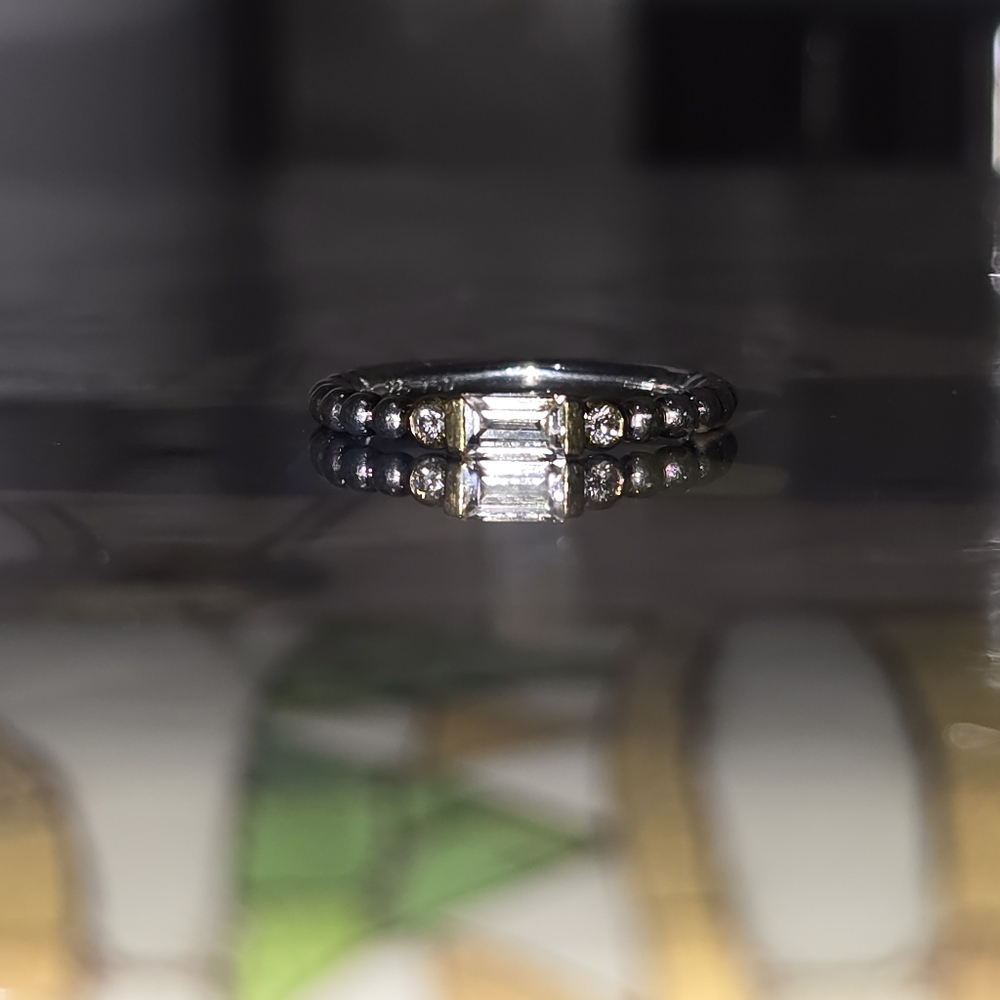 Lagos Diamond Bezel Diamond Ring Size 7